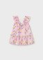 Хлопковое платье с принтом Plumeti для малышки