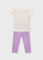 Комплект из леггинсов и футболки для девочек